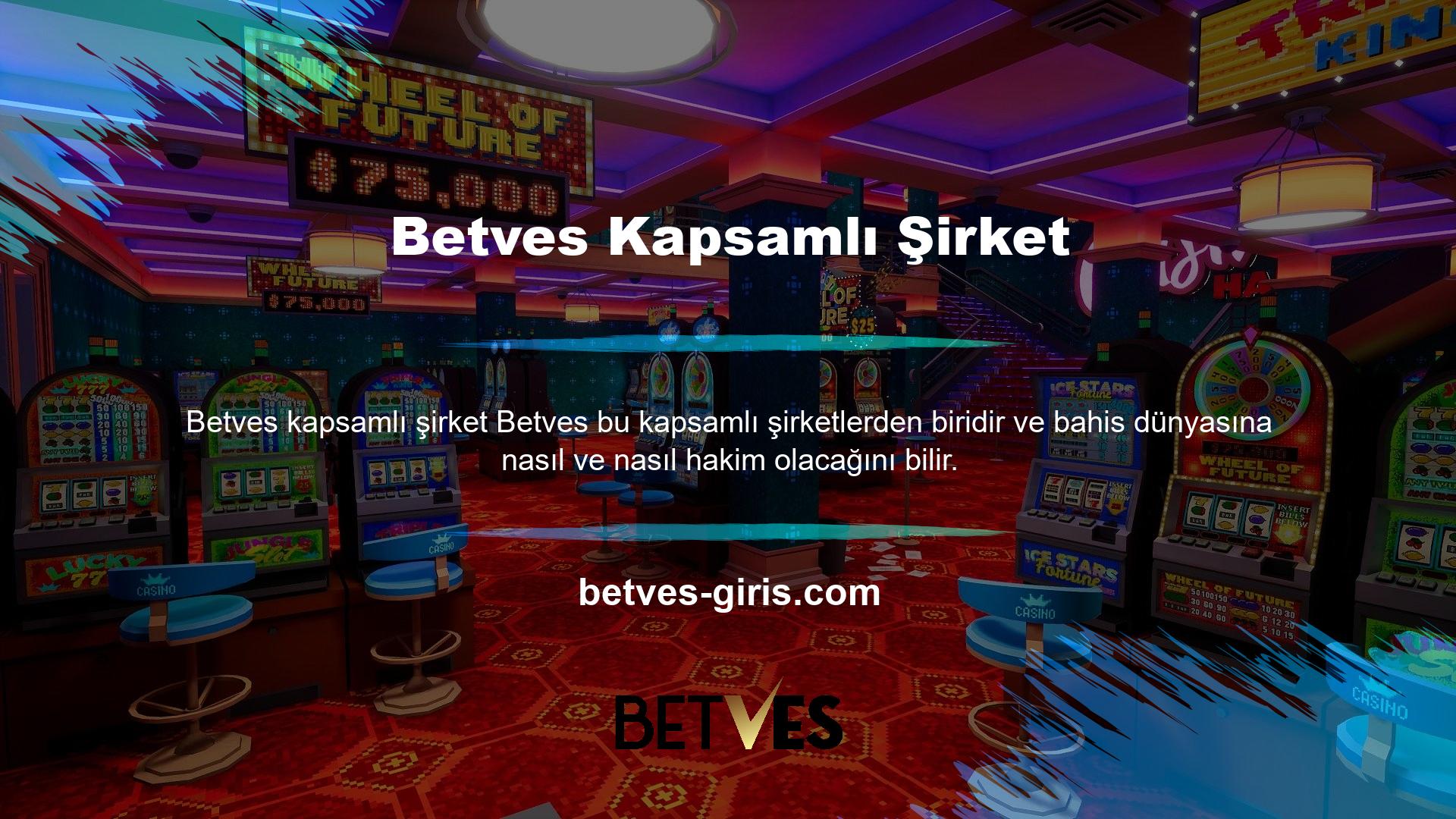 Betves slot makinesi tipik bir örnektir